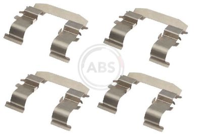 Accessory Kit, disc brake pad A.B.S. 1665Q