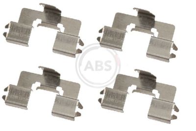 Accessory Kit, disc brake pad A.B.S. 1666Q