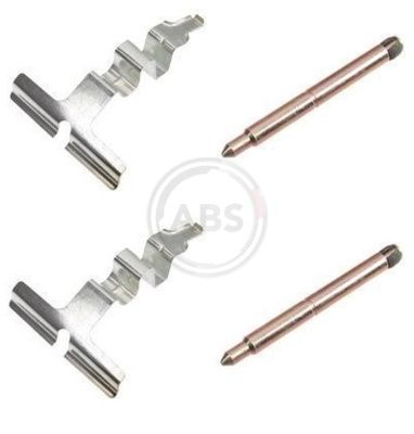 Accessory Kit, disc brake pad A.B.S. 1676Q