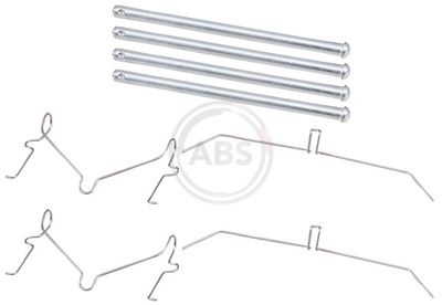 Accessory Kit, disc brake pad A.B.S. 1701Q