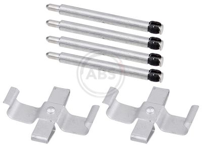 Accessory Kit, disc brake pad A.B.S. 1713Q
