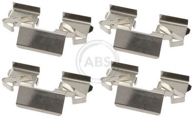 Accessory Kit, disc brake pad A.B.S. 1714Q