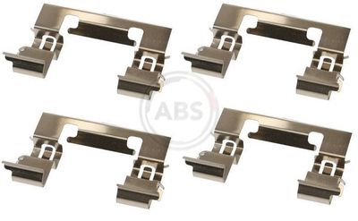 Accessory Kit, disc brake pad A.B.S. 1715Q