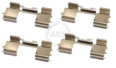 Accessory Kit, disc brake pad A.B.S. 1726Q