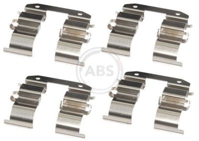Accessory Kit, disc brake pad A.B.S. 1734Q
