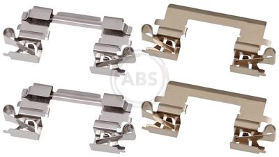 Accessory Kit, disc brake pad A.B.S. 1757Q