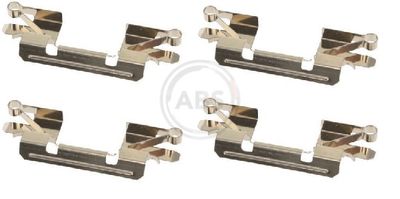 Accessory Kit, disc brake pad A.B.S. 1769Q