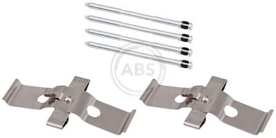 Accessory Kit, disc brake pad A.B.S. 1796Q
