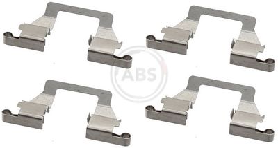 Accessory Kit, disc brake pad A.B.S. 1800Q
