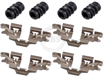 Accessory Kit, disc brake pad A.B.S. 1808Q