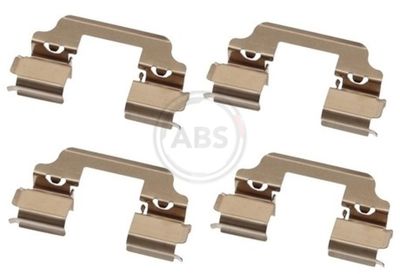Accessory Kit, disc brake pad A.B.S. 1828Q