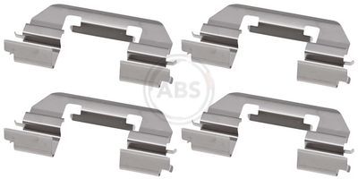 Accessory Kit, disc brake pad A.B.S. 1911Q
