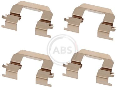 Accessory Kit, disc brake pad A.B.S. 2004Q
