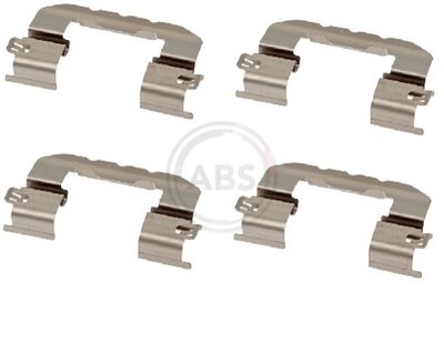 Accessory Kit, disc brake pad A.B.S. 2007Q