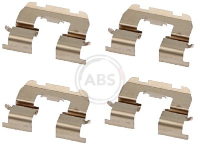 Accessory Kit, disc brake pad A.B.S. 2016Q