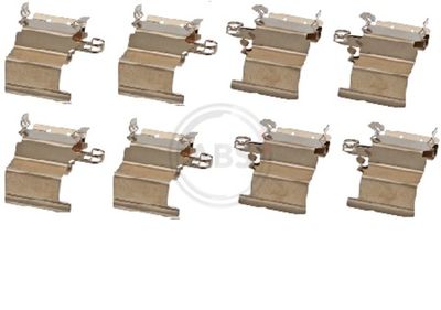 Accessory Kit, disc brake pad A.B.S. 2019Q