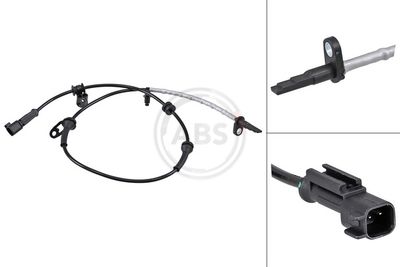 Sensor, wheel speed A.B.S. 30183