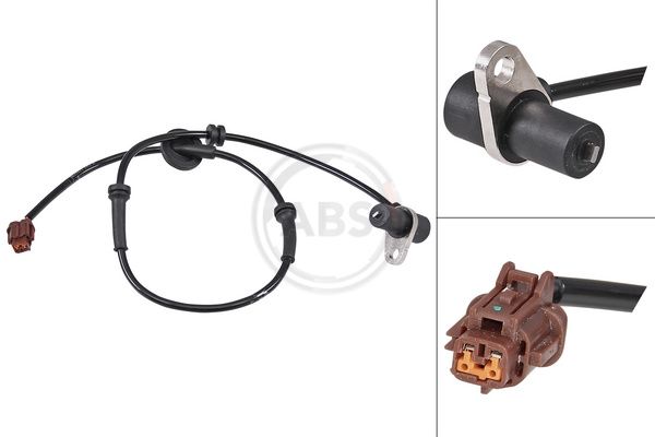 A.B.S. 30187 Sensor, wheel speed