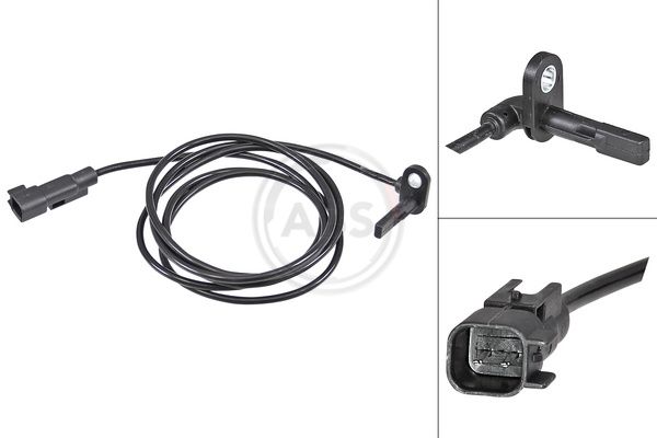 A.B.S. 30196 Sensor, wheel speed