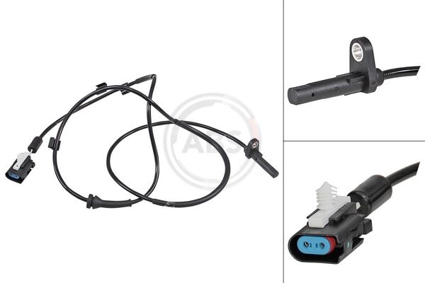 A.B.S. 30215 Sensor, wheel speed