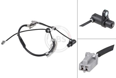 Sensor, wheel speed A.B.S. 31048