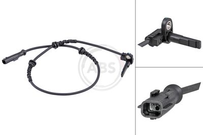 Sensor, wheel speed A.B.S. 31466