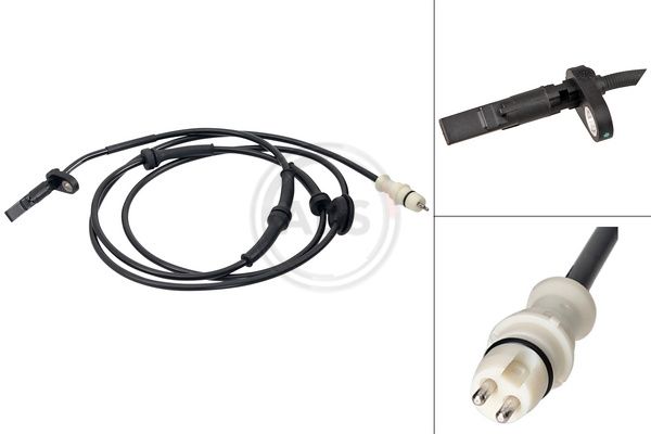 A.B.S. 31601 Sensor, wheel speed