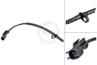 Sensor, wheel speed A.B.S. 31612