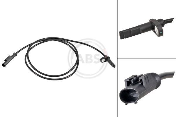 A.B.S. 31618 Sensor, wheel speed