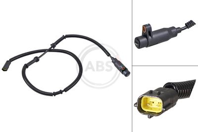 Sensor, wheel speed A.B.S. 31619