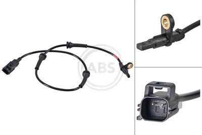Sensor, wheel speed A.B.S. 31647