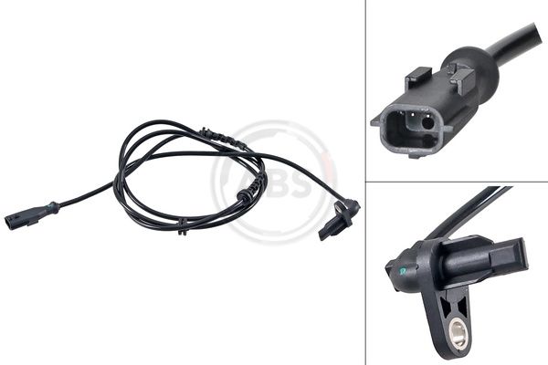 A.B.S. 31650 Sensor, wheel speed