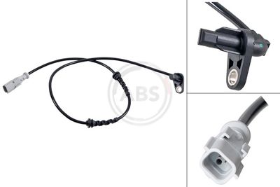 Sensor, wheel speed A.B.S. 31651