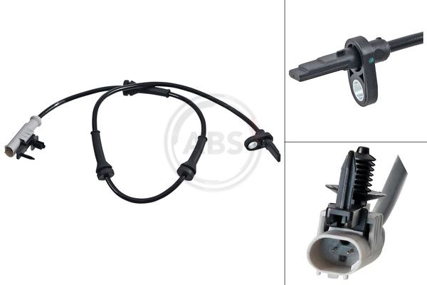 A.B.S. 31653 Sensor, wheel speed
