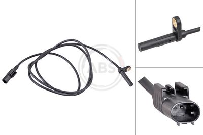 Sensor, wheel speed A.B.S. 31712