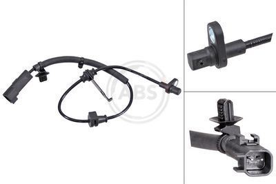Sensor, wheel speed A.B.S. 31784