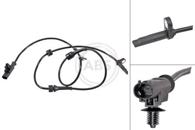 Sensor, wheel speed A.B.S. 31794