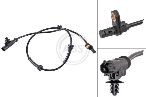 A.B.S. 31796 Sensor, wheel speed