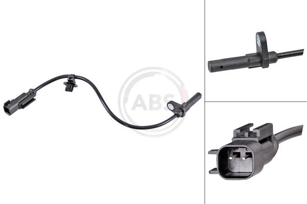 A.B.S. 31809 Sensor, wheel speed
