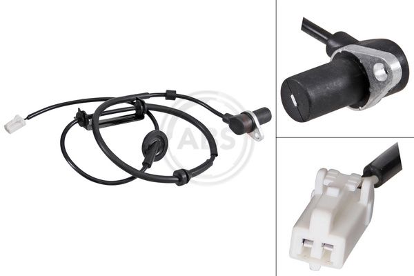 A.B.S. 31837 Sensor, wheel speed