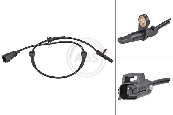 A.B.S. 31875 Sensor, wheel speed