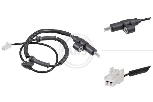 A.B.S. 31891 Sensor, wheel speed
