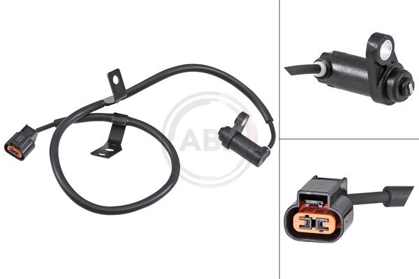 A.B.S. 31914 Sensor, wheel speed