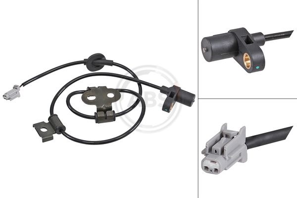 A.B.S. 31936 Sensor, wheel speed