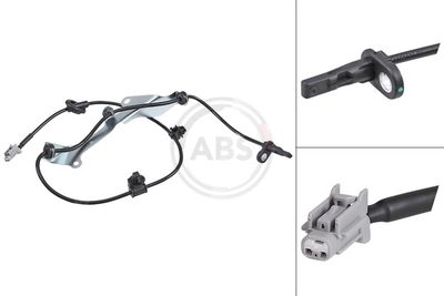 Sensor, wheel speed A.B.S. 31957
