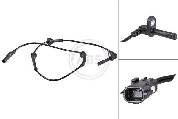 A.B.S. 32077 Sensor, wheel speed