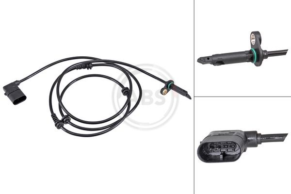 A.B.S. 32158 Sensor, wheel speed