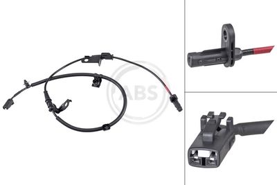 Sensor, wheel speed A.B.S. 32169