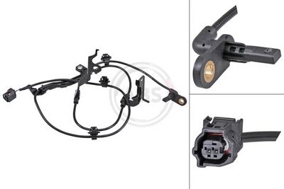 Sensor, wheel speed A.B.S. 33001