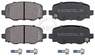 Brake Pad Set, disc brake A.B.S. 35039